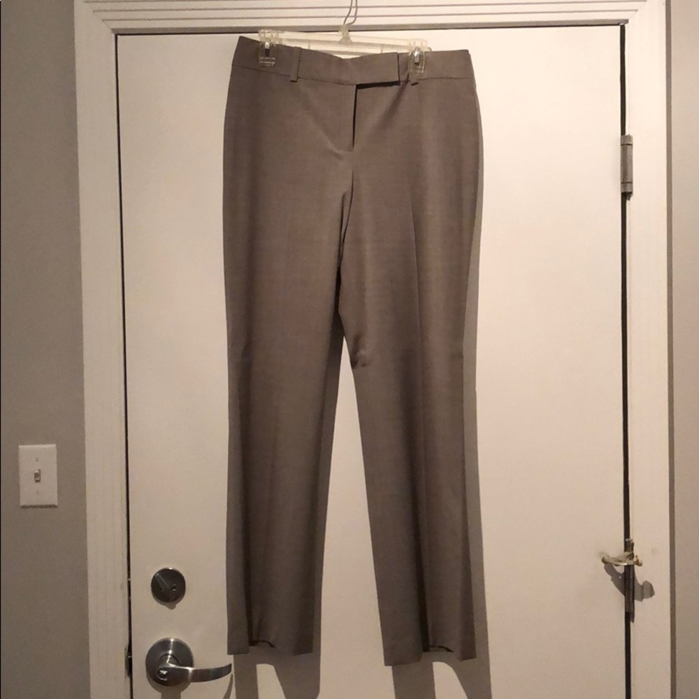 Ann Taylor Signature Fit Gray Work Pant